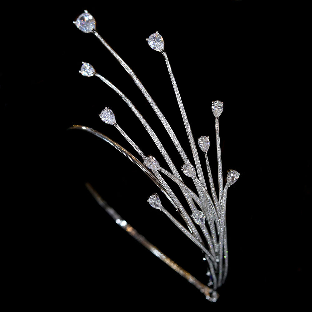 Princess Charlene's Diamond Foam Tiara