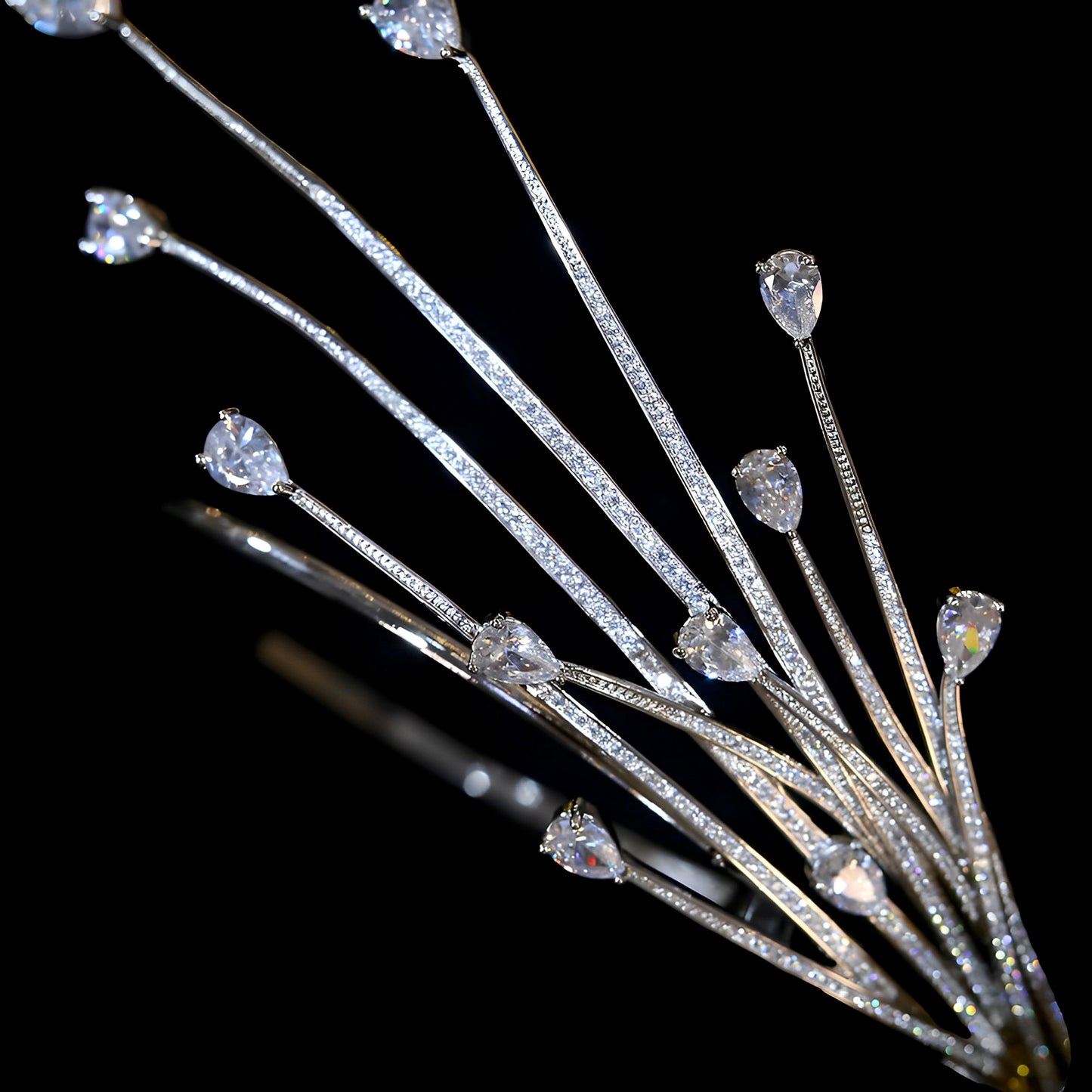 Princess Charlene's Diamond Foam Tiara